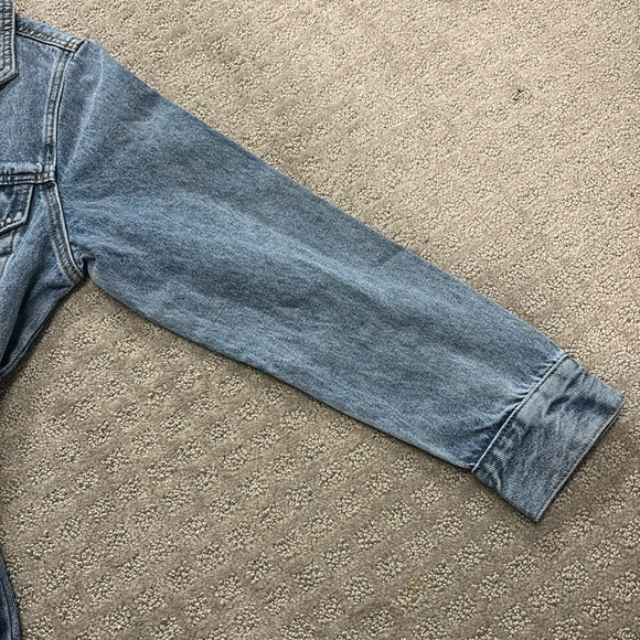 Smoke & Mirrors Los Angeles Denim Jean Maxi Dress Size Small - Picture 9 of 11